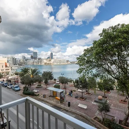 A Comfy Seafront 1br Apt, In Tower Road In By 360 Estates Sliema
